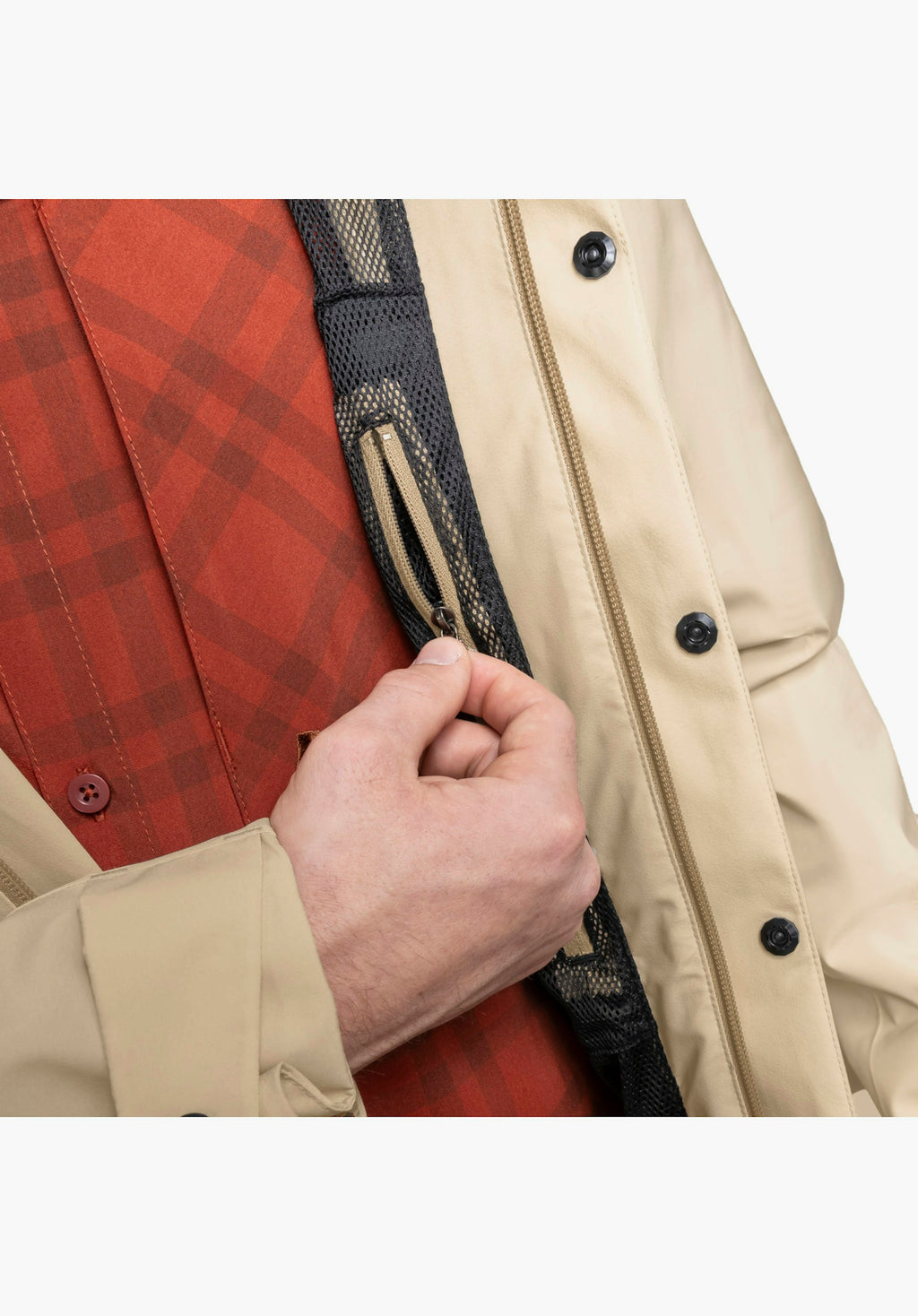 Schöffel CIRC Jacket Style Smue MEN Herren – große Größen Beige - Ansicht 6