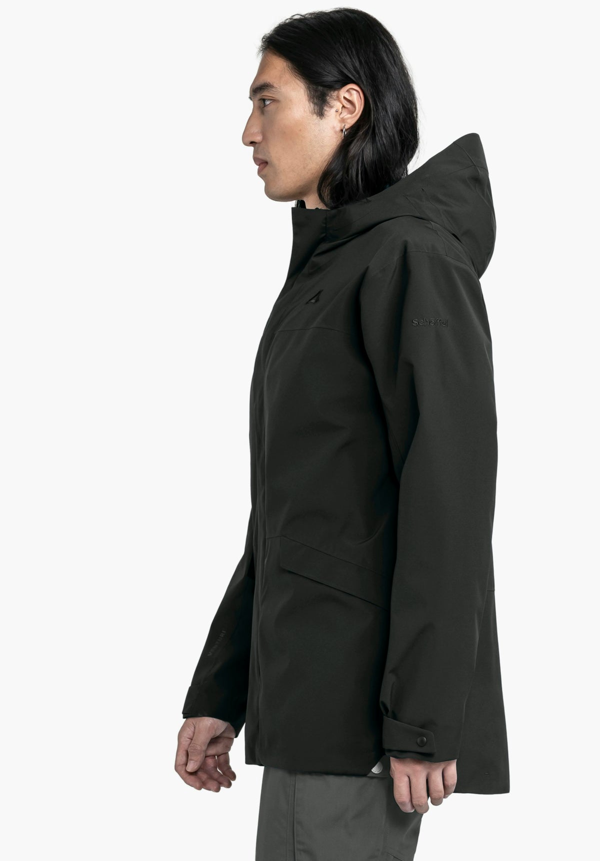 Schöffel CIRC Jacket Style Smue MEN Herren – große Größen Schwarz - Ansicht 3