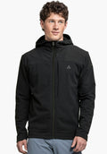 Schöffel Fleece Hoody Style Enixa MEN Herren – große Größen Schwarz - Ansicht 1