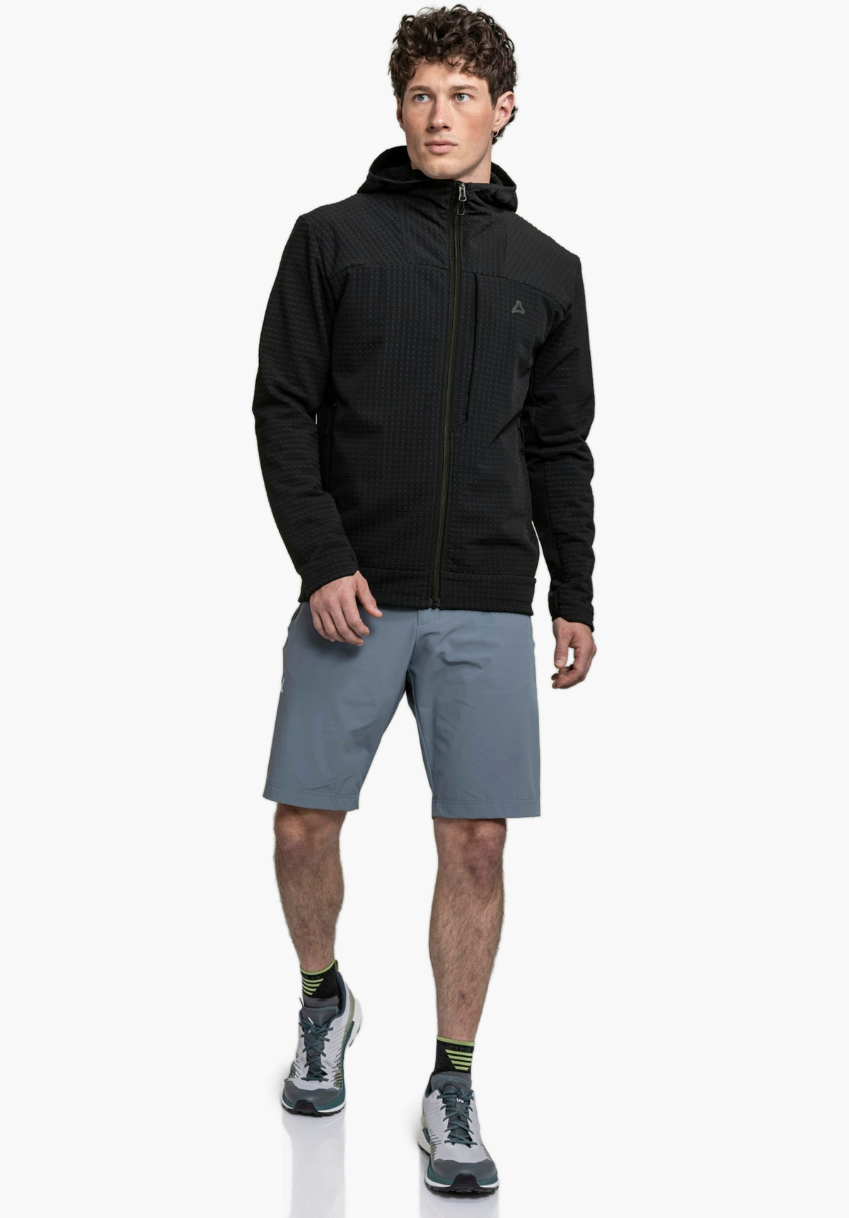 Schöffel Fleece Hoody Style Enixa MEN Herren – große Größen Schwarz - Ansicht 3
