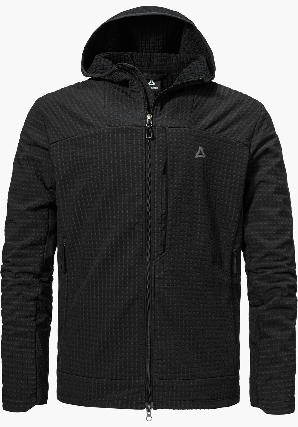 Schöffel Fleece Hoody Style Enixa MEN Herren – große Größen Schwarz - Ansicht 5
