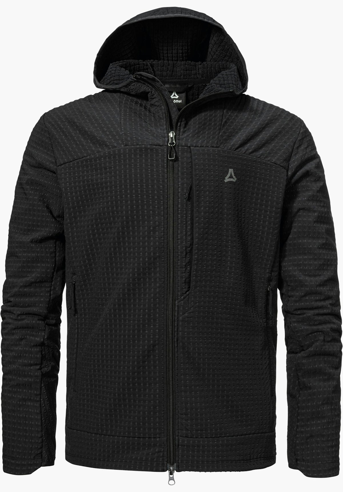 Schöffel Fleece Hoody Style Enixa MEN Herren – große Größen Schwarz - Ansicht 5