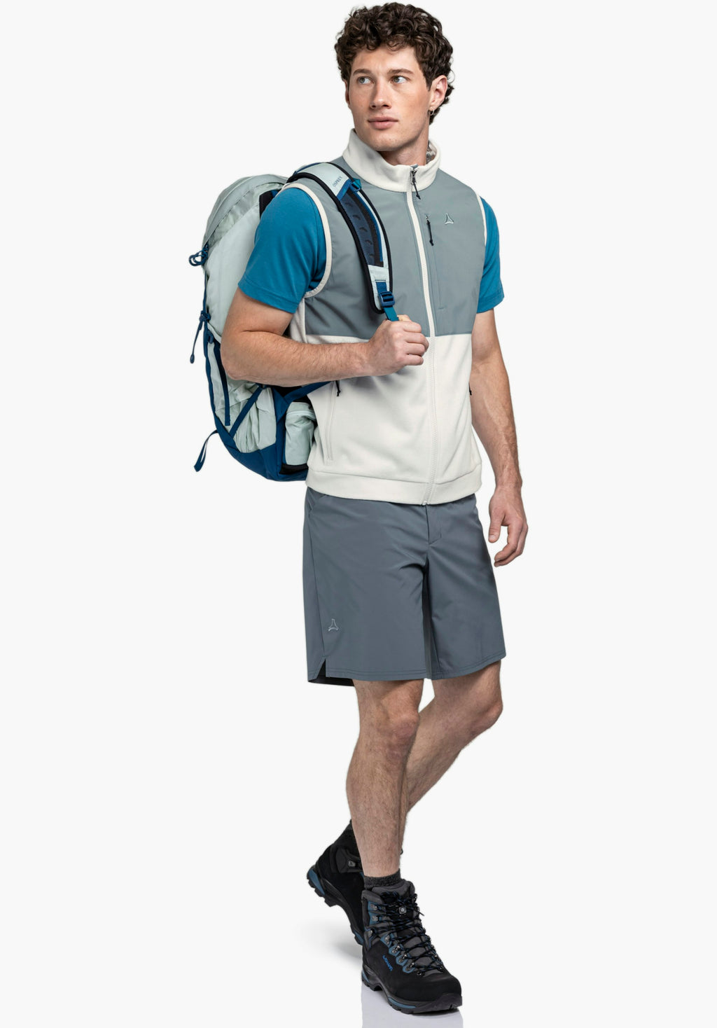 Schöffel Fleece Vt Style Ash MEN Herren – große Größen Grau - Ansicht 3