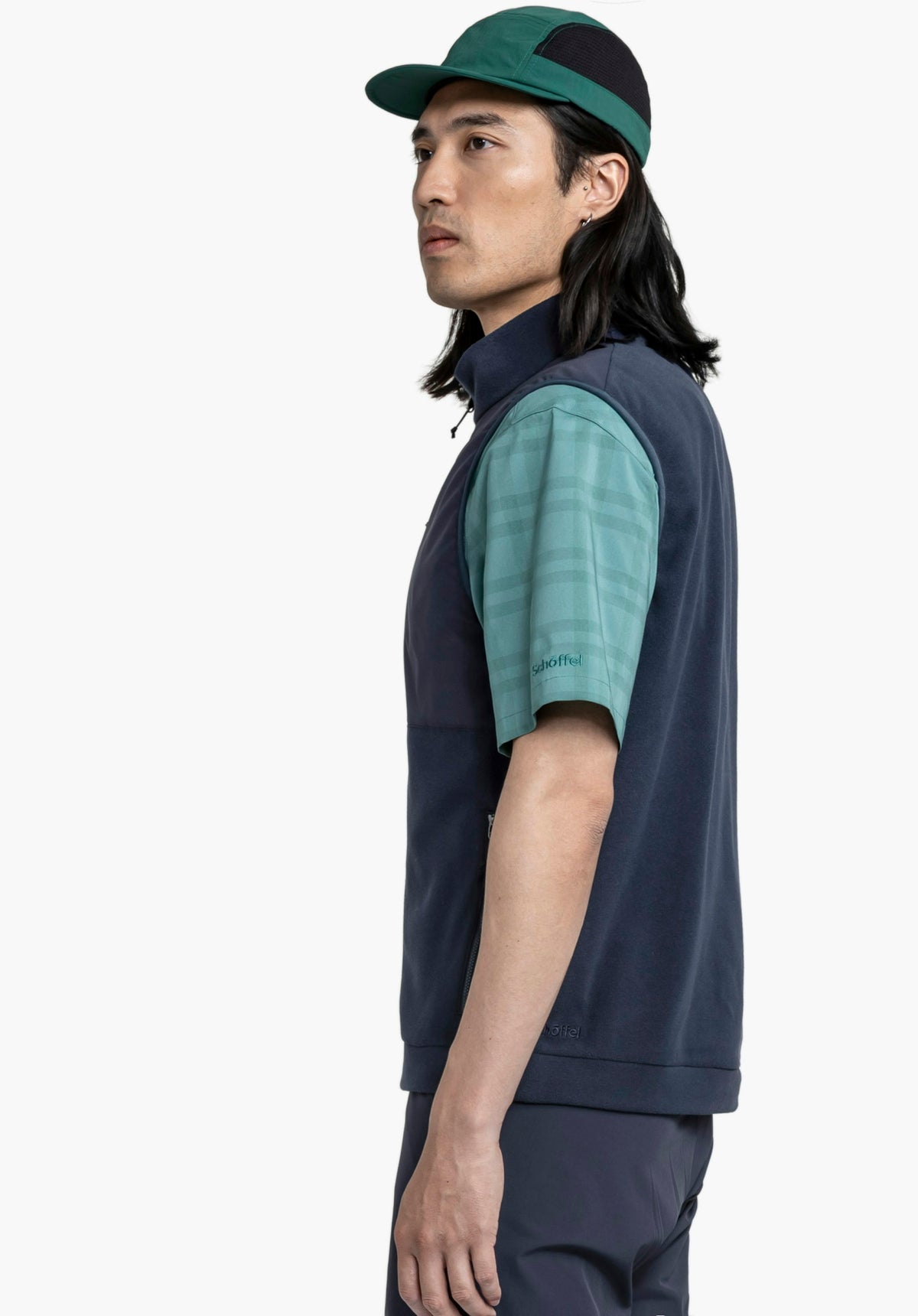 Schöffel Fleece Vt Style Ash MEN Herren – große Größen Blau - Ansicht 4