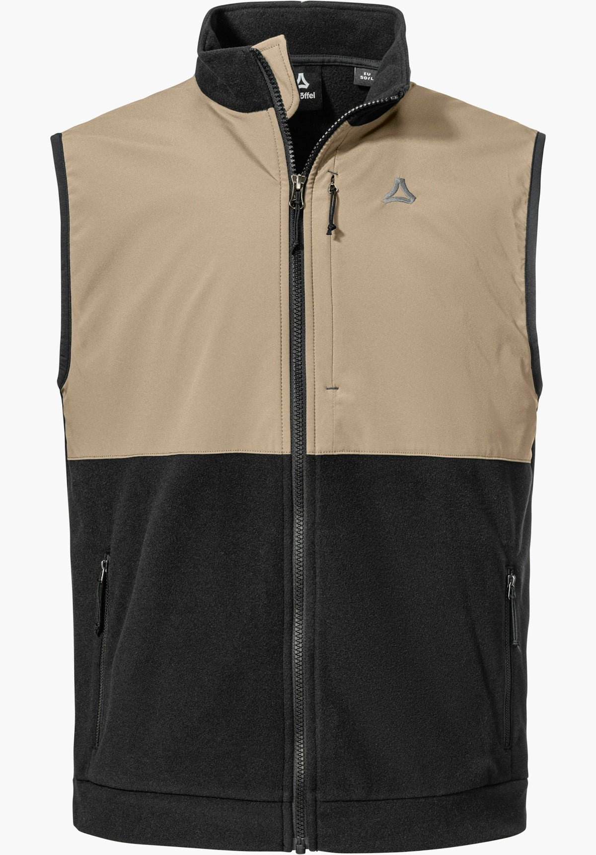 Schöffel Fleece Vt Style Ash MEN Herren – große Größen Schwarz (0999) - Ansicht 4