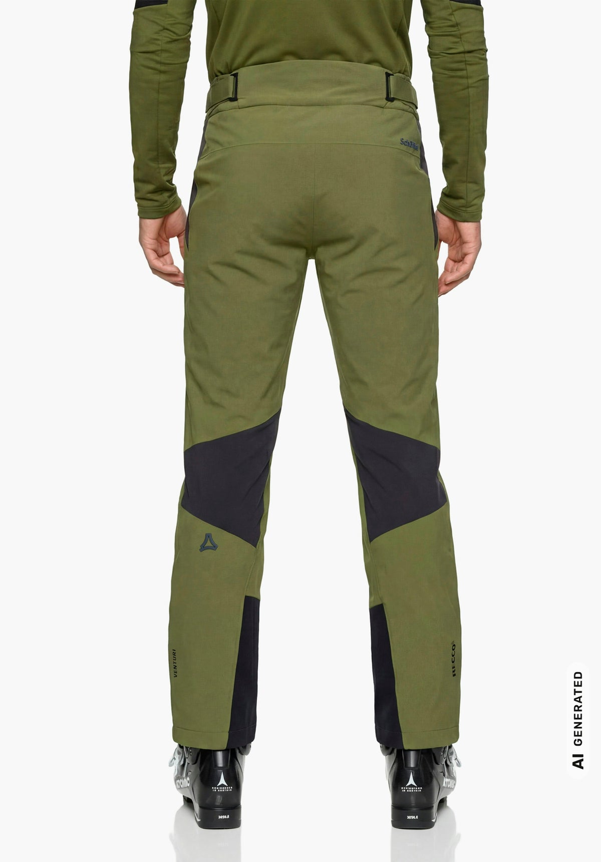 Schöffel Pants Style Levivo MEN Herren – große Größen Grün - Ansicht 2