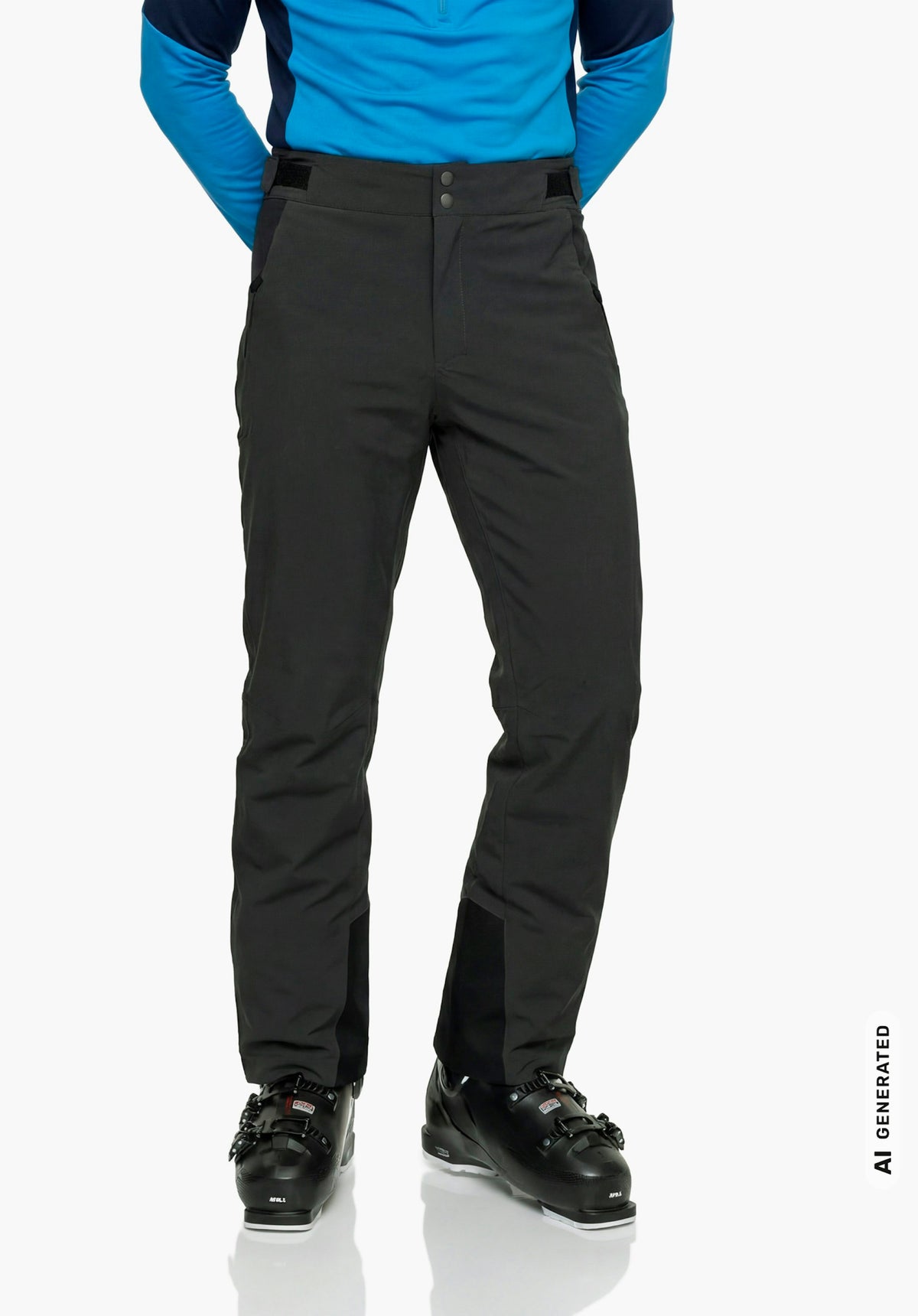 Schöffel Pants Style Levivo MEN Herren – große Größen Schwarz - Ansicht 1