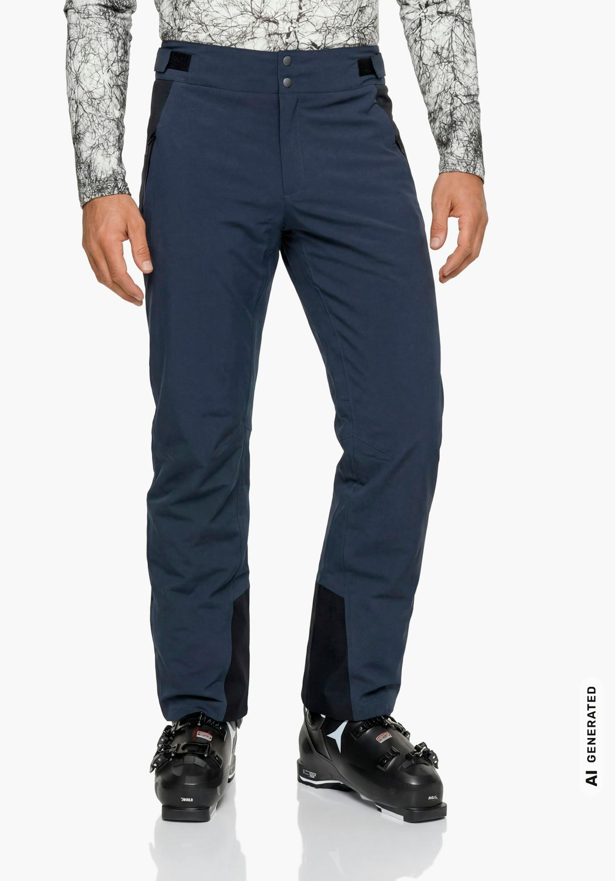 Schöffel Pants Style Levivo MEN Herren – große Größen Blau - Ansicht 1