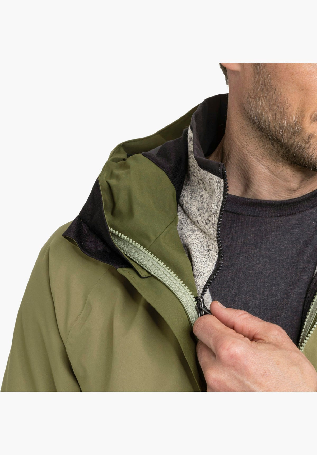 Schöffel Jacket Style Yew MEN Herren – große Größen Grün - Ansicht 3