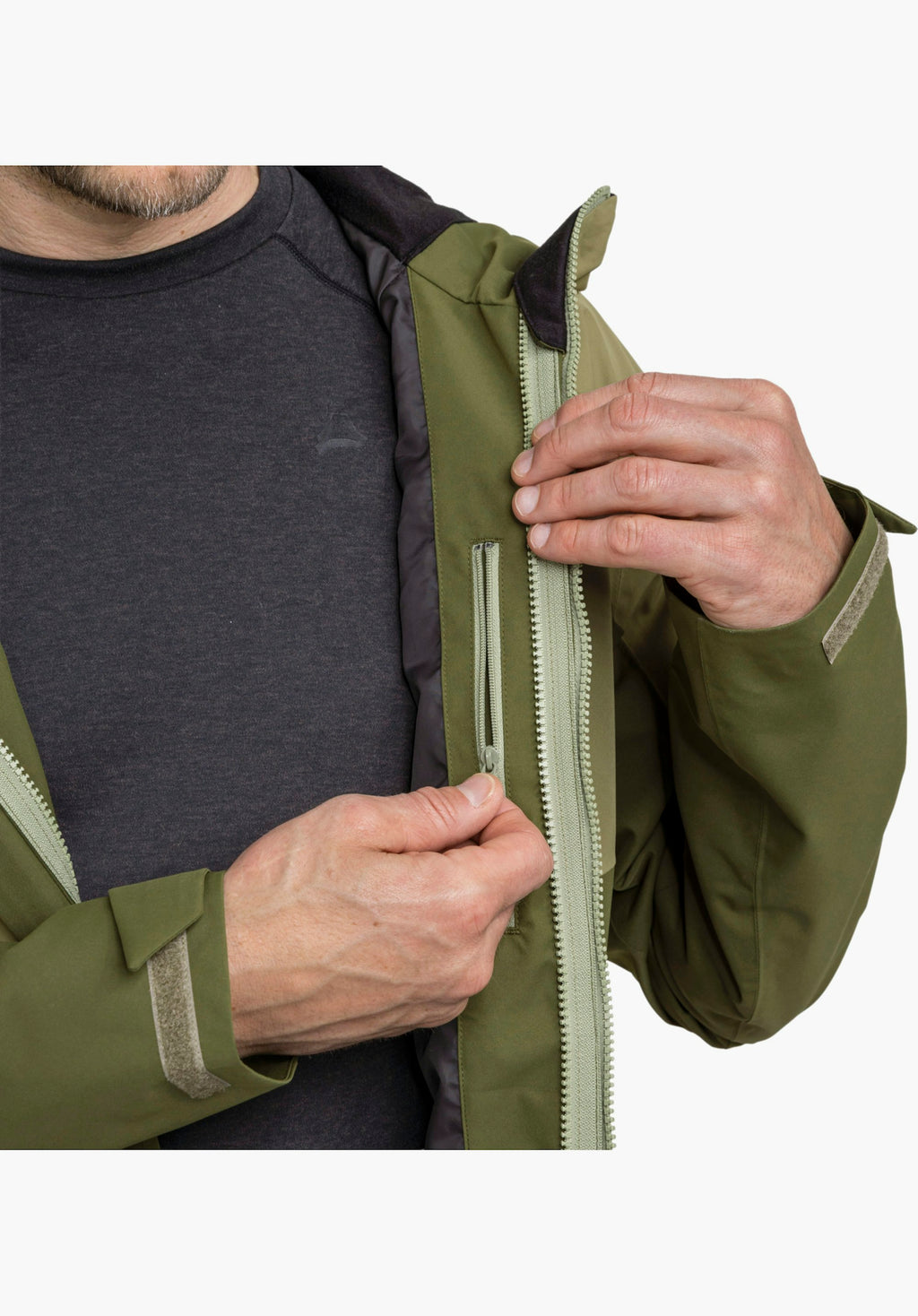 Schöffel Jacket Style Yew MEN Herren – große Größen Grün - Ansicht 6