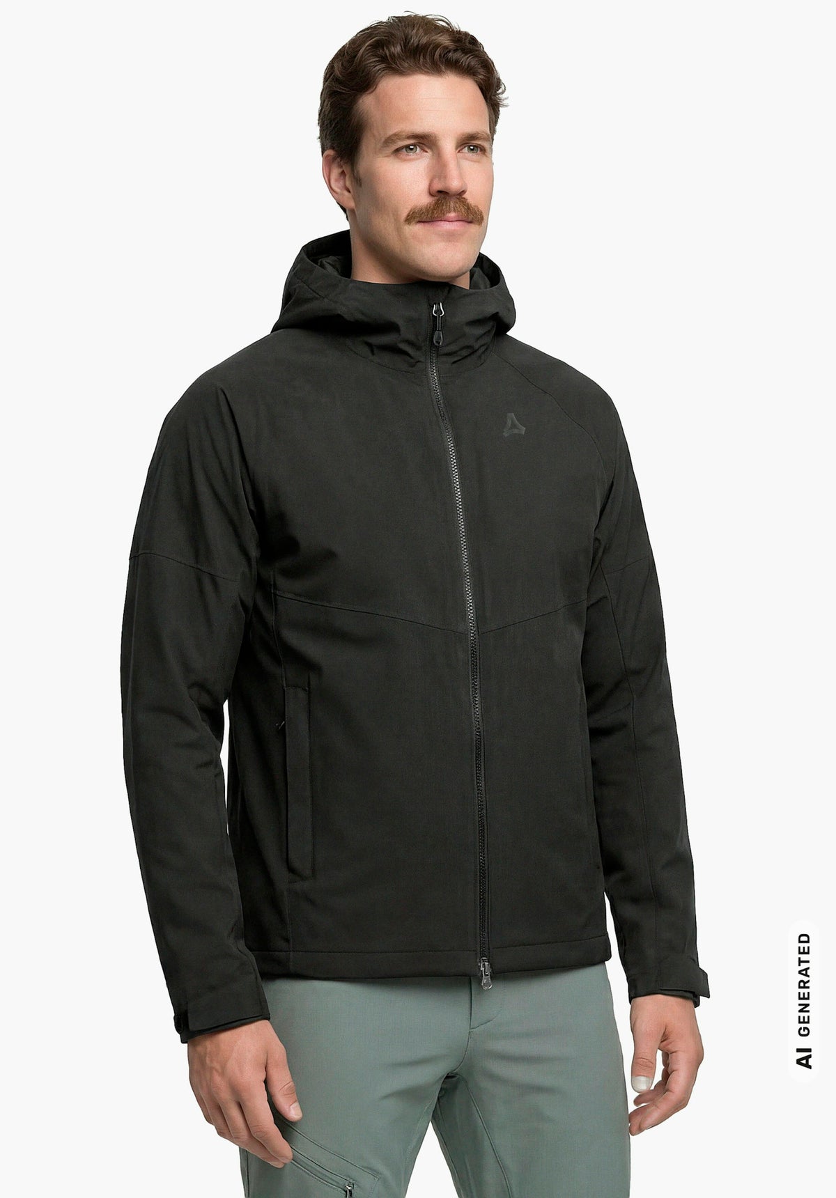 Schöffel Jacket Style Yew MEN Herren – große Größen Schwarz - Ansicht 1