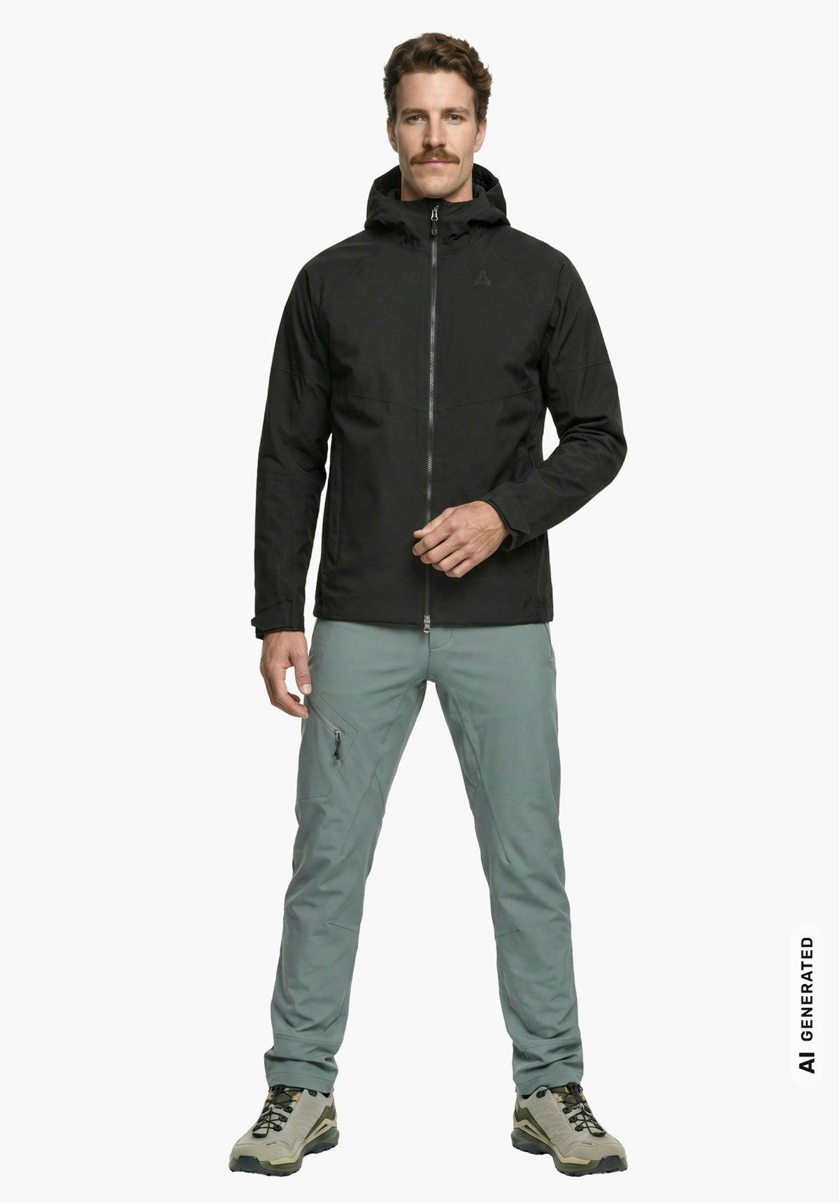 Schöffel Jacket Style Yew MEN Herren – große Größen Schwarz - Ansicht 3