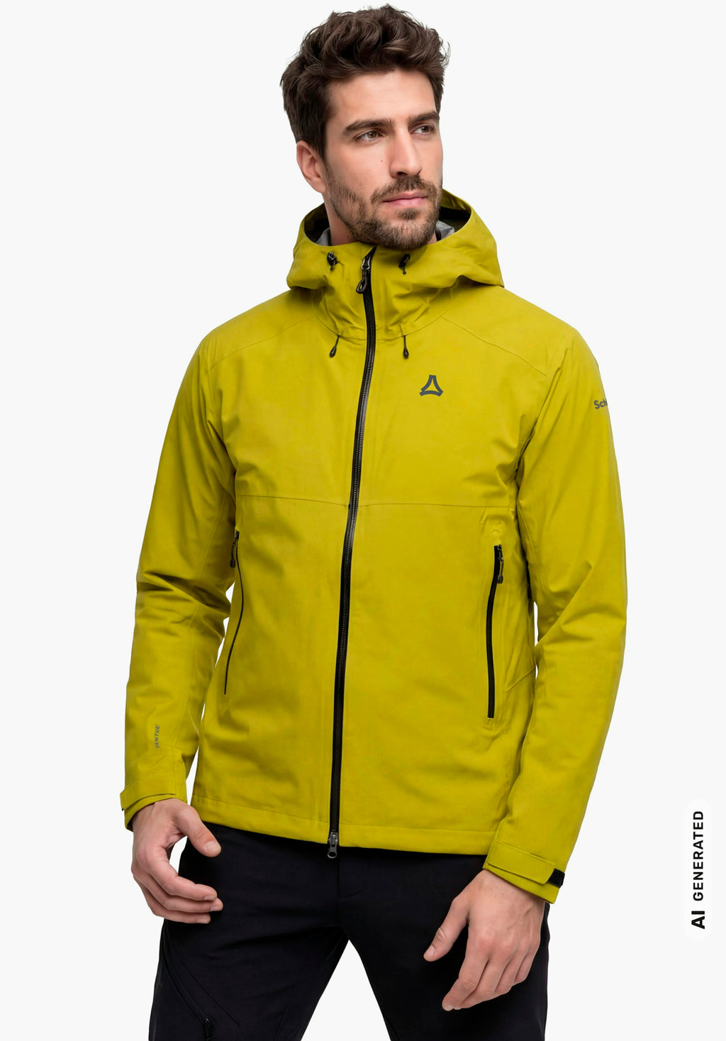 Schöffel Jacket Style Cascata MEN Herren – große Größen Gelb - Ansicht 1