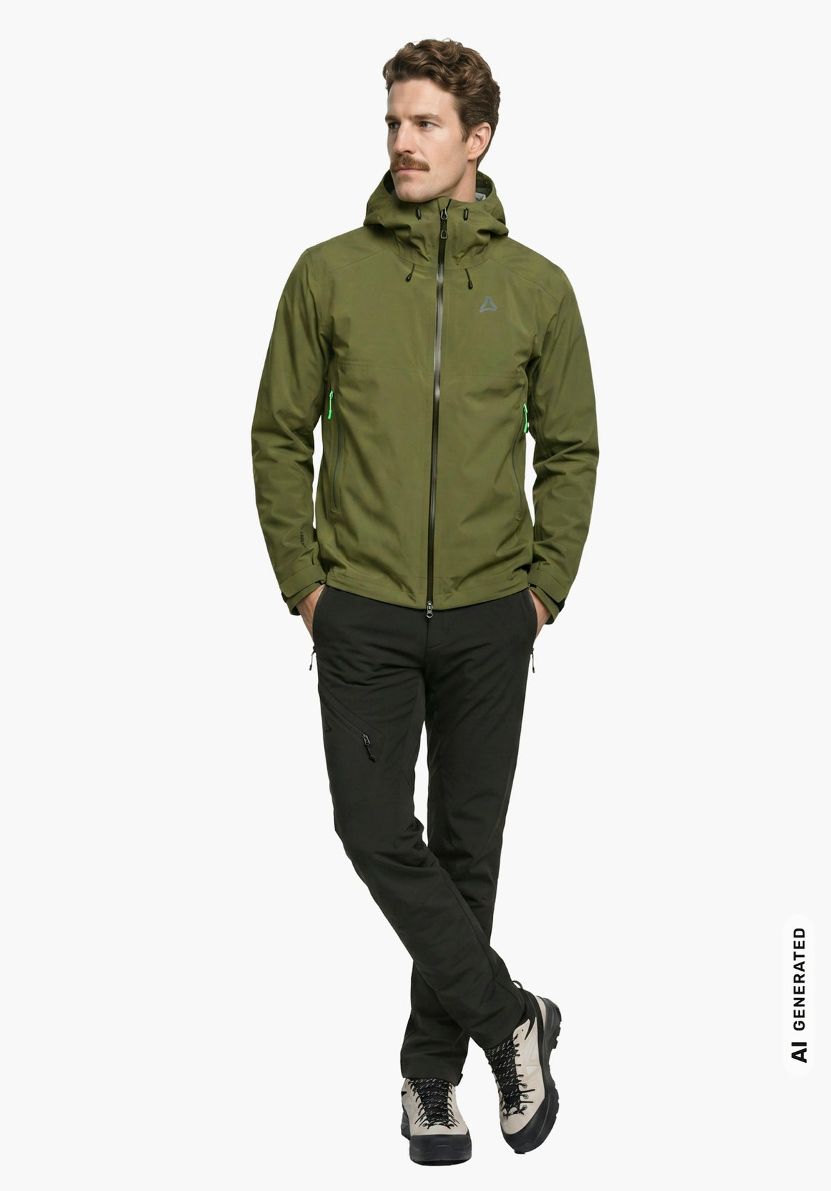 Schöffel Jacket Style Cascata MEN Herren – große Größen Grün - Ansicht 3