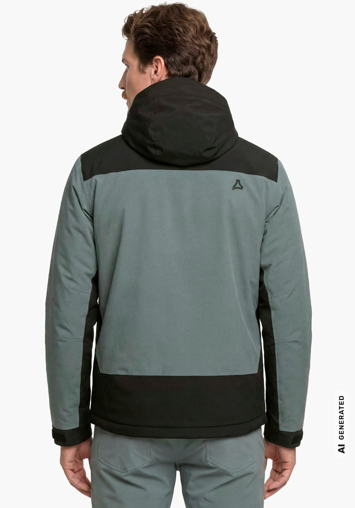 Schöffel 3in1 Jacket Style Refoca MEN Herren – große Größen Grau - Ansicht 2