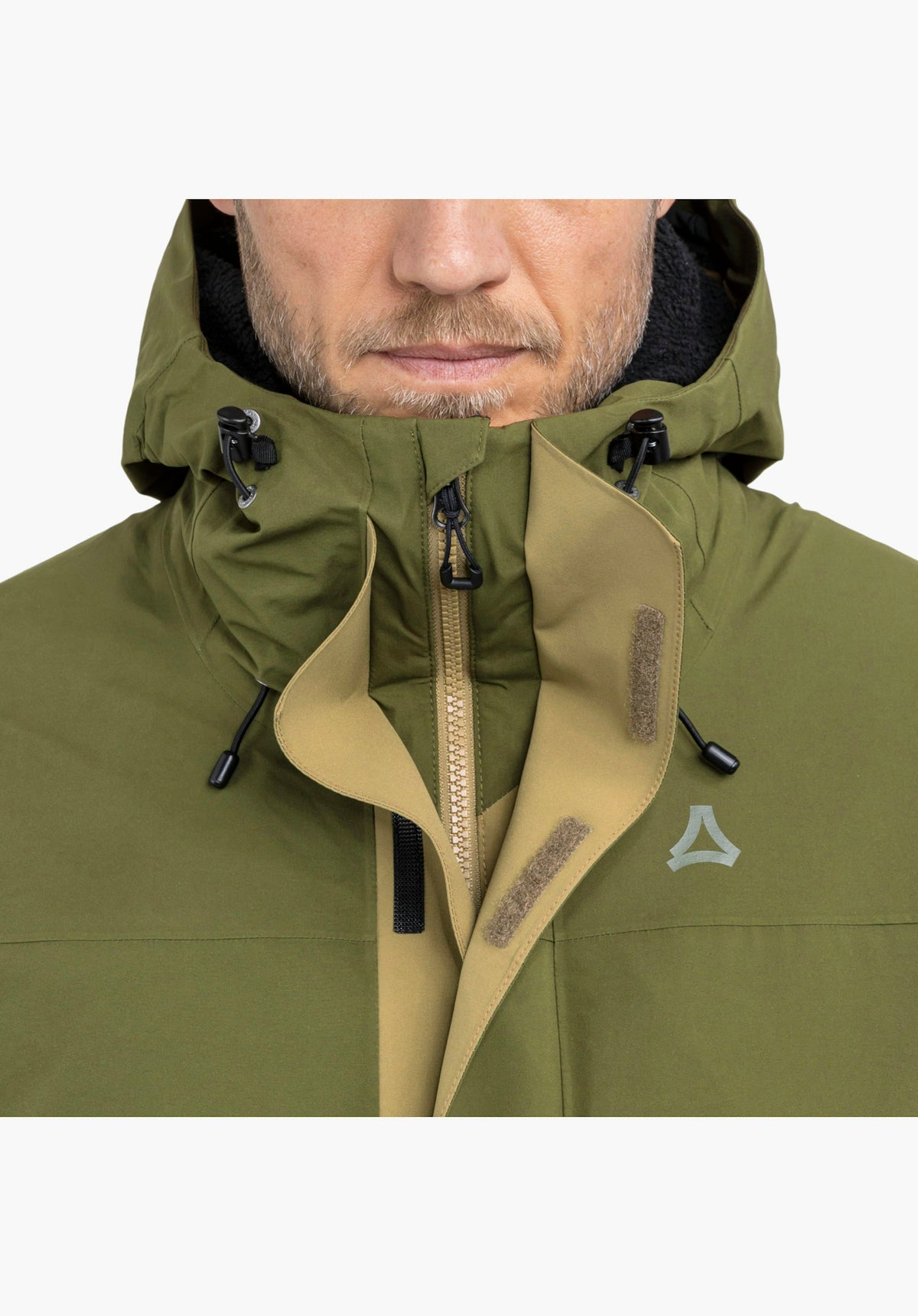 Schöffel 3in1 Jacket Style Refoca MEN Herren – große Größen Grün - Ansicht 3
