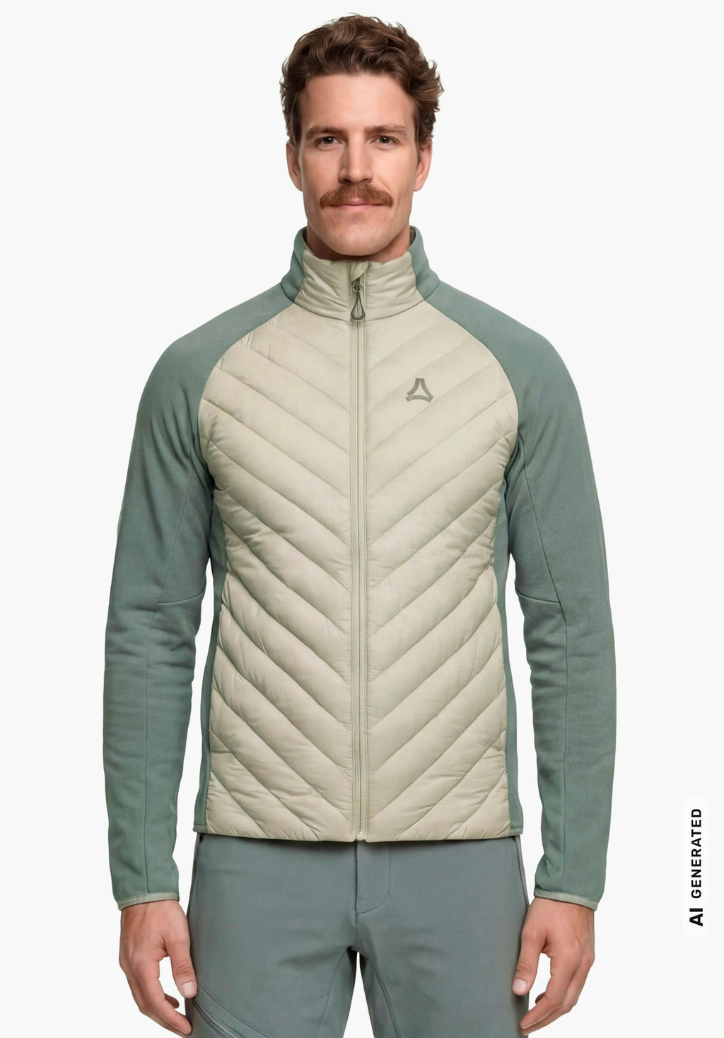Schöffel Hy Down Jk Style Cascata MEN Herren – große Größen Natur - Ansicht 1