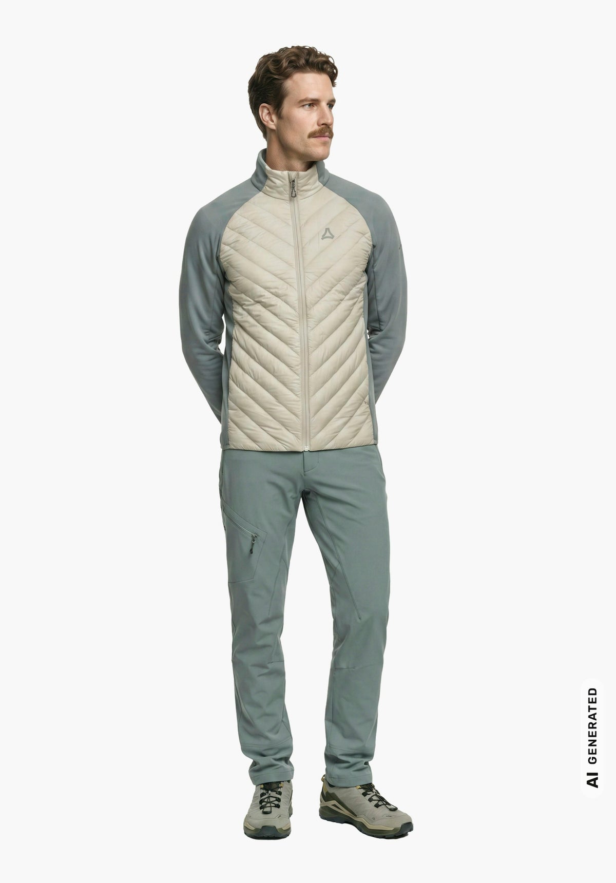 Schöffel Hy Down Jk Style Cascata MEN Herren – große Größen Natur - Ansicht 3