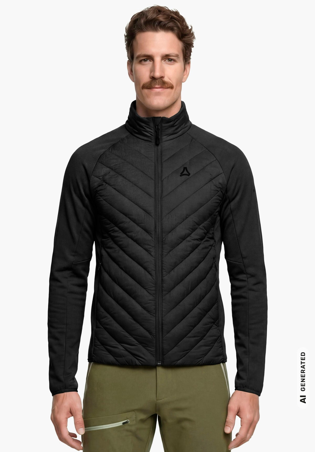 Schöffel Hy Down Jk Style Cascata MEN Herren – große Größen Schwarz - Ansicht 1