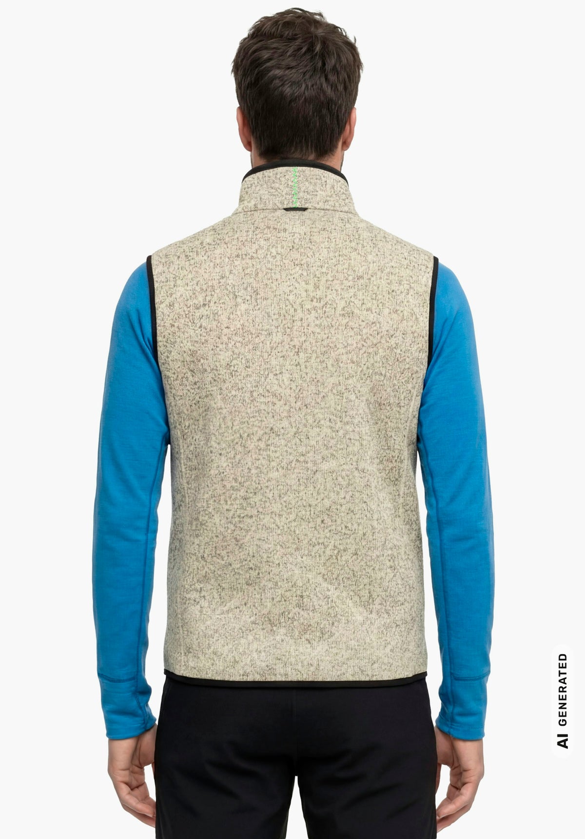 Schöffel CIRC Fleece Vt Style Yew MEN Herren – große Größen Beige - Ansicht 2