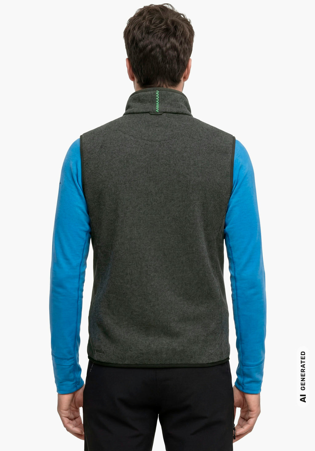 Schöffel CIRC Fleece Vt Style Yew MEN Herren – große Größen Schwarz - Ansicht 2