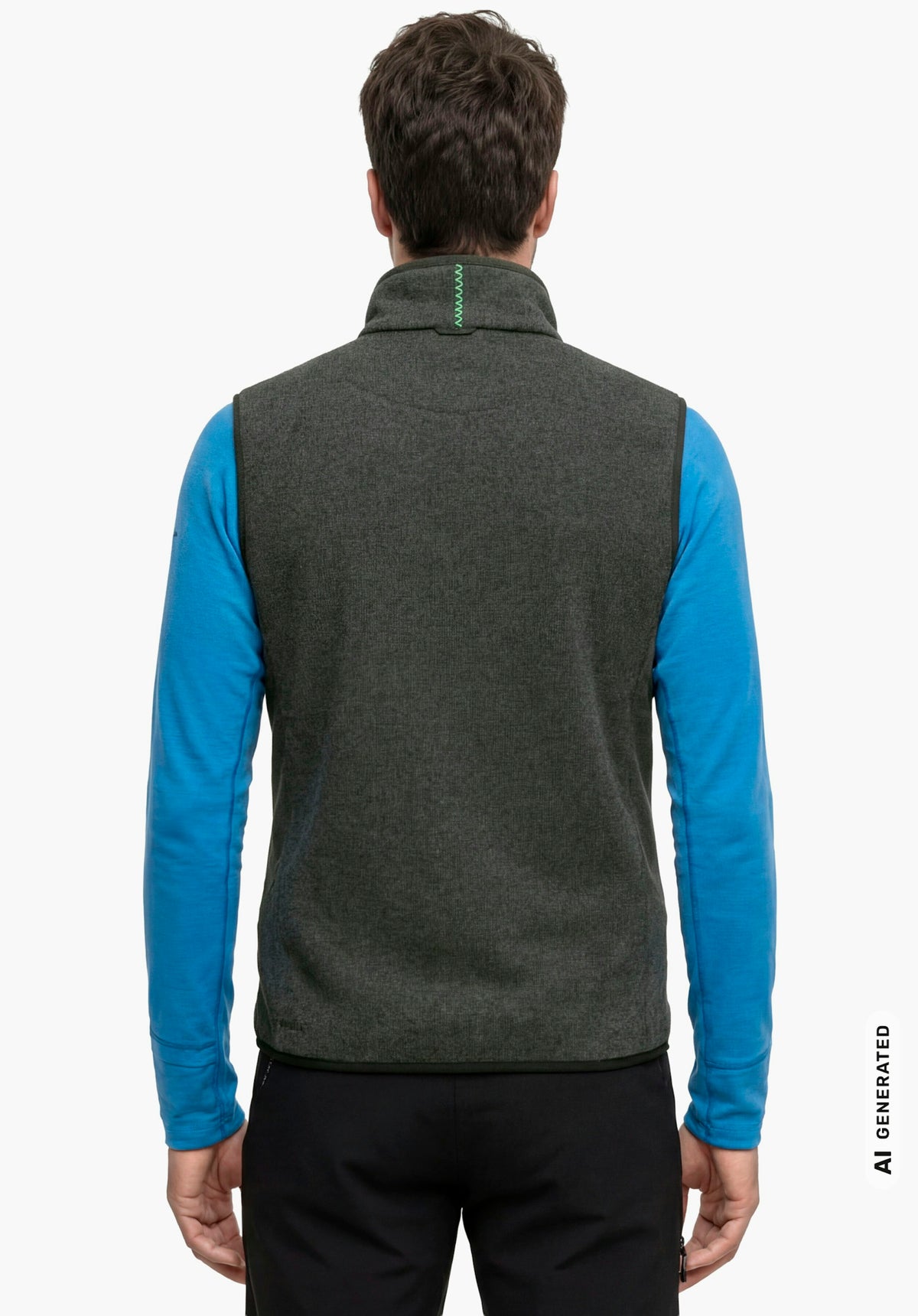 Schöffel CIRC Fleece Vt Style Yew MEN Herren – große Größen Schwarz - Ansicht 2