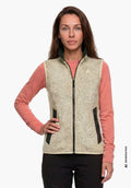 Schöffel CIRC Fleece Vt Style Yew WMN Damen – große Größen Beige - Ansicht 1