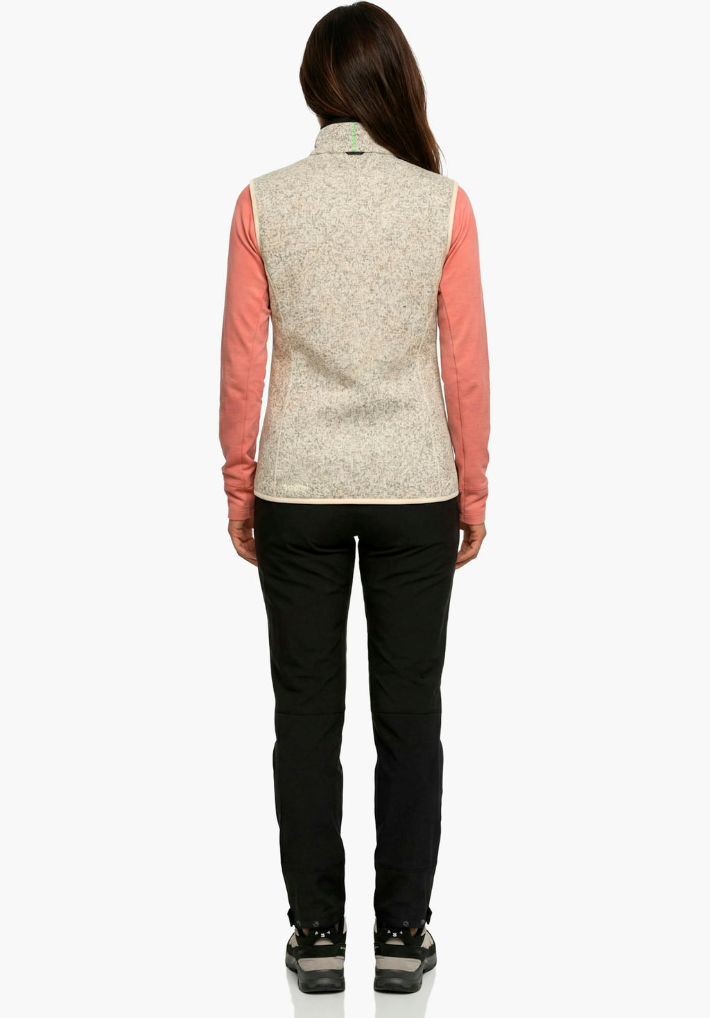 Schöffel CIRC Fleece Vt Style Yew WMN Damen – große Größen Beige - Ansicht 4