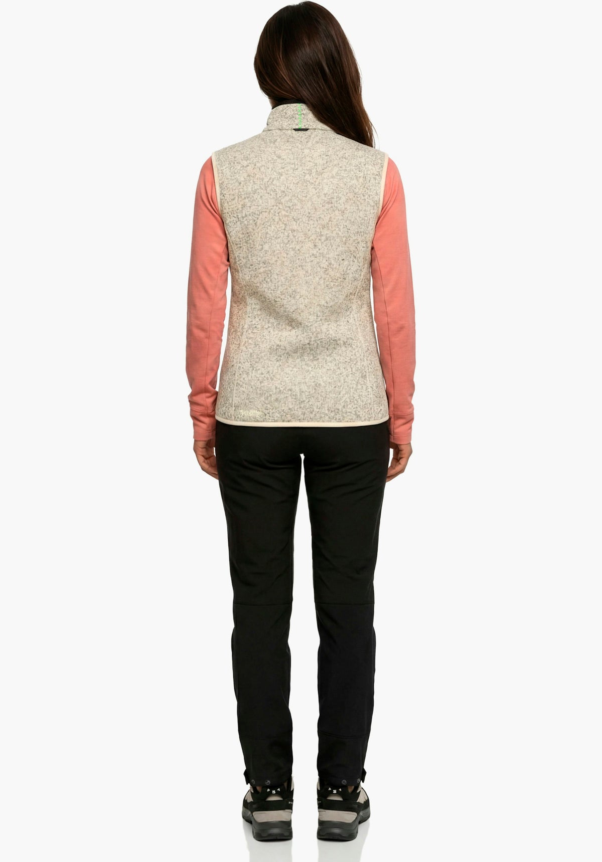 Schöffel CIRC Fleece Vt Style Yew WMN Damen – große Größen Beige - Ansicht 4