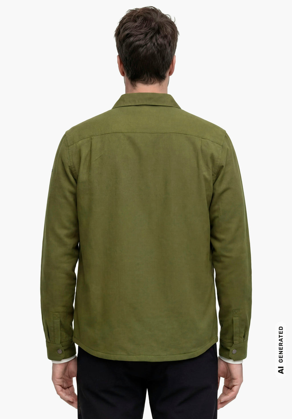 Schöffel Overshirt Style Kalmor MEN Herren – große Größen Grün - Ansicht 2