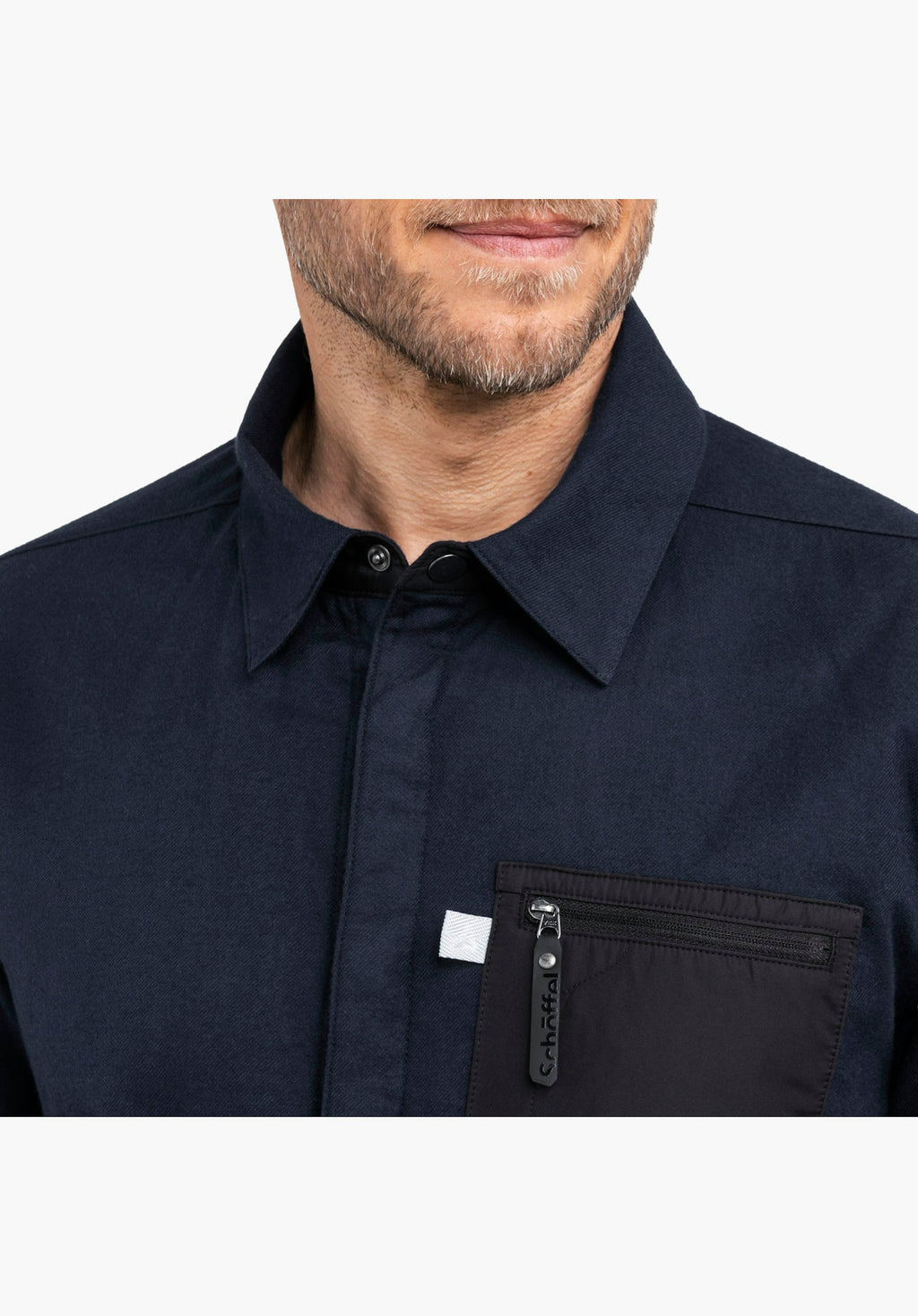 Schöffel Overshirt Style Kalmor MEN Herren – große Größen Blau - Ansicht 5
