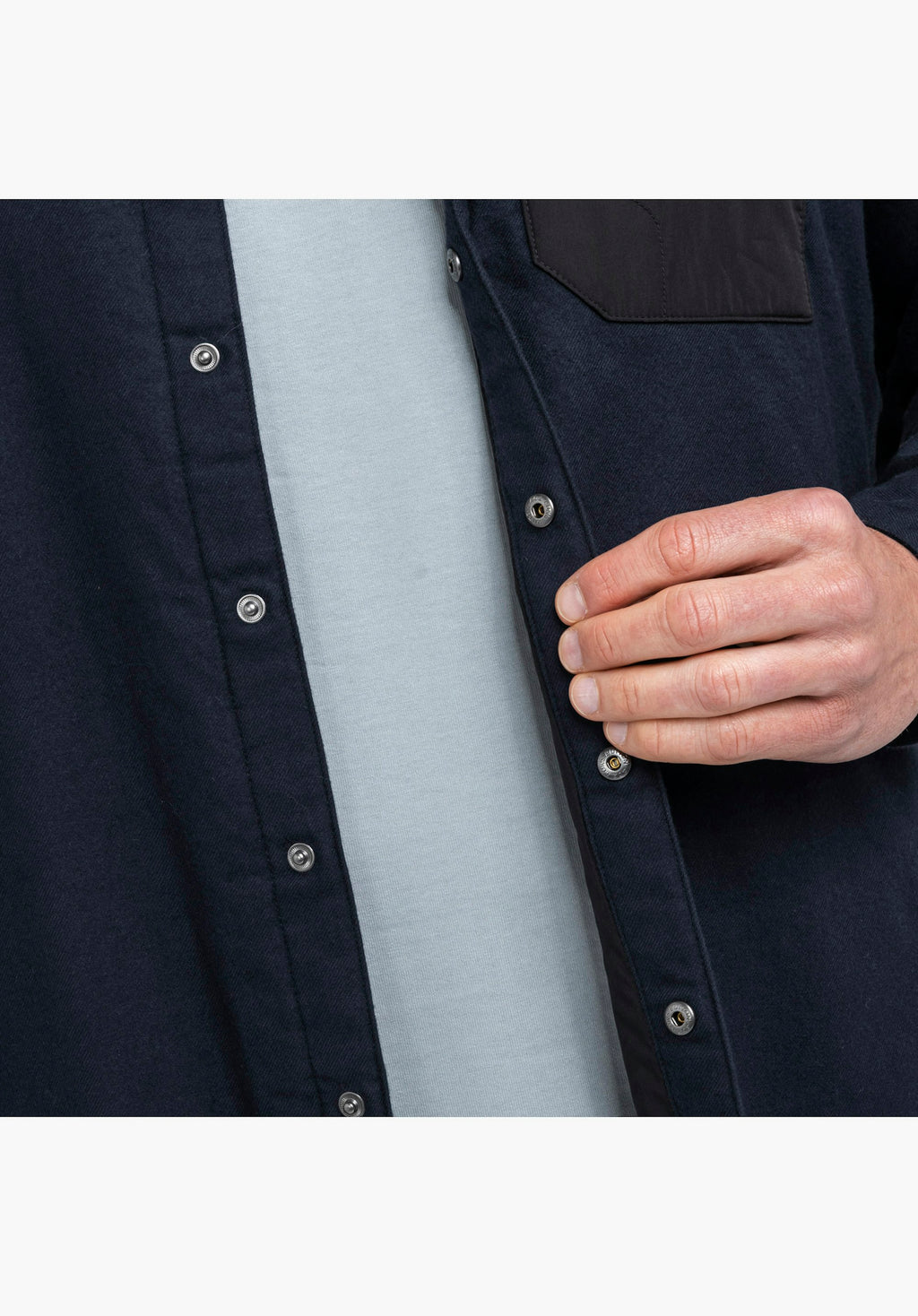 Schöffel Overshirt Style Kalmor MEN Herren – große Größen Blau - Ansicht 6