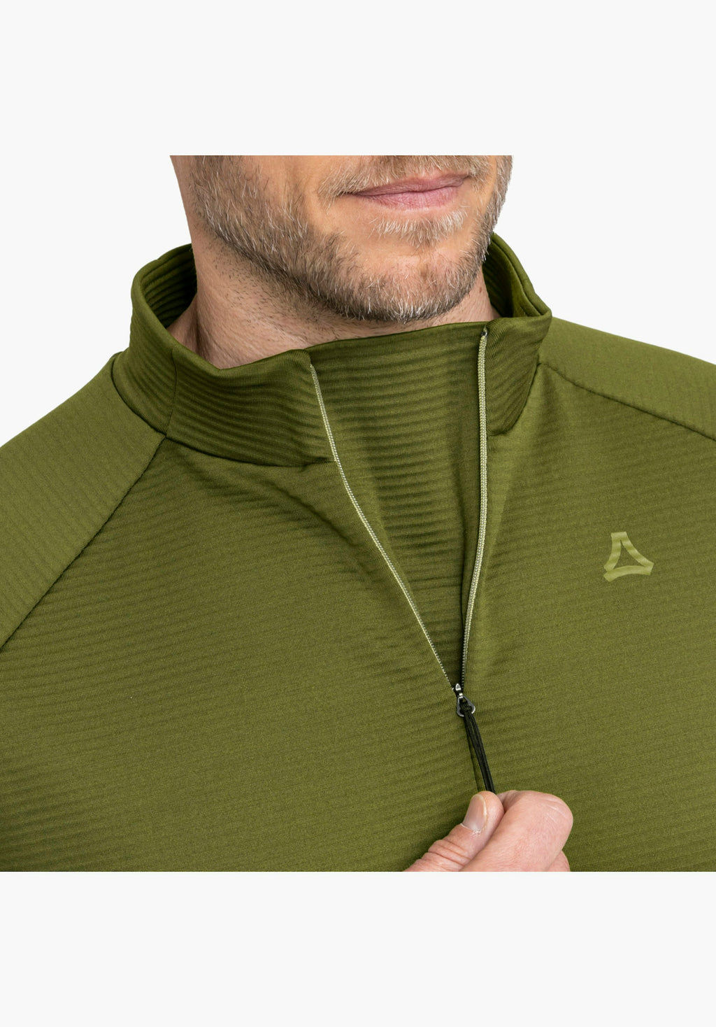 Schöffel Longsleeve Style Energio MEN Herren – große Größen Grün - Ansicht 4