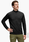 Schöffel Longsleeve Style Energio MEN Herren – große Größen Schwarz - Ansicht 1