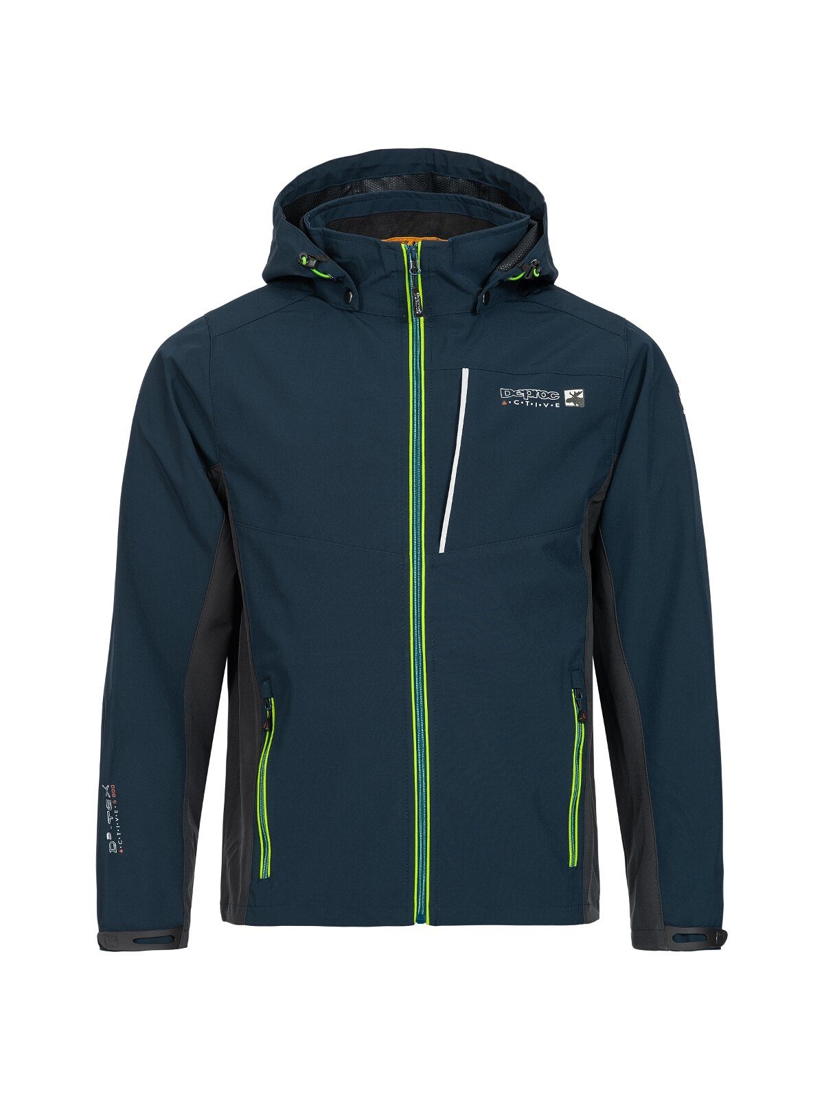 DEPROC Softshelljacke NUNAVUT Navy – Bild 4 (Quelle OSHOP)