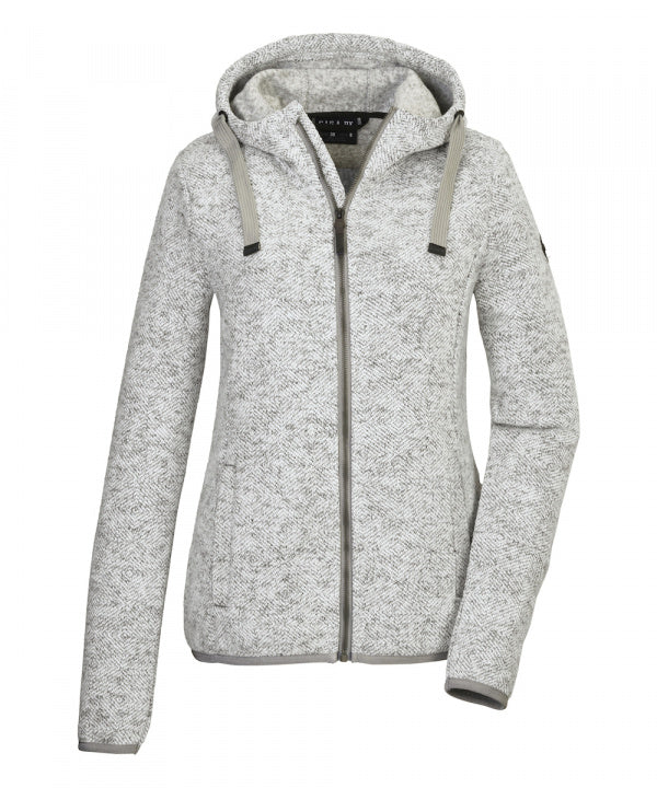 G.I.G.A. DX Strickfleecejacke GW 52 Gebrochenes weiss