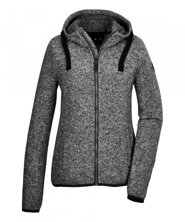 G.I.G.A. DX Strickfleecejacke GW 52 schwarz