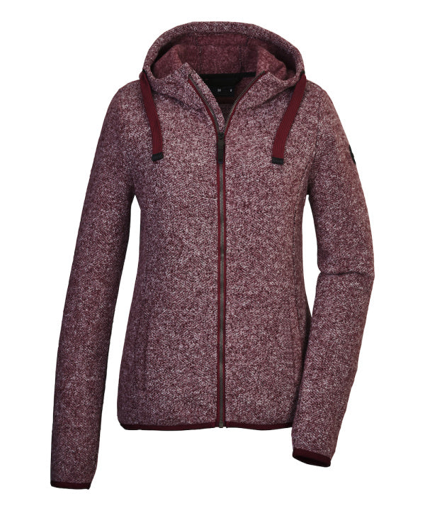 G.I.G.A. DX Strickfleecejacke GW 52 Weinrot