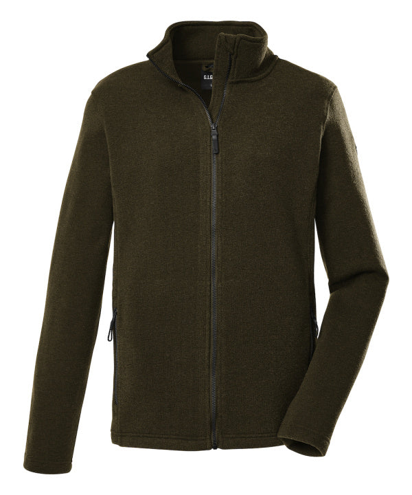 G.I.G.A. DX Strickfleecejacke GW 81 Dunkelschlamm