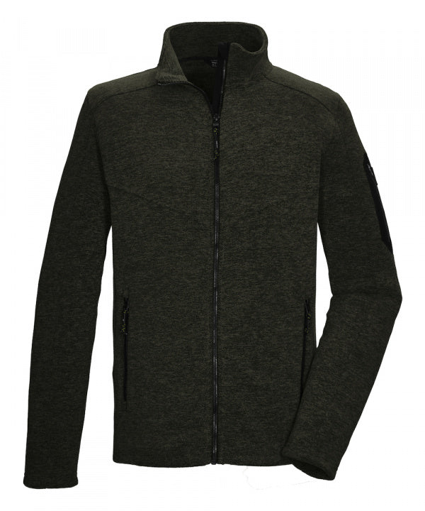 Killtec Fleecejacke KOW 35 dunkeloliv
