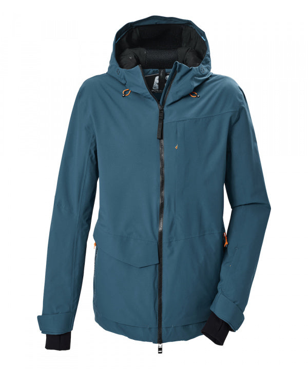 Killtec Skijacke KSW 72 Dunkel stahlmint