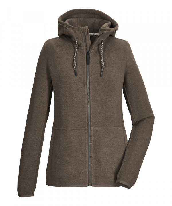 G.I.G.A. DX Strickfleecejacke GW 19 Dunkelsand