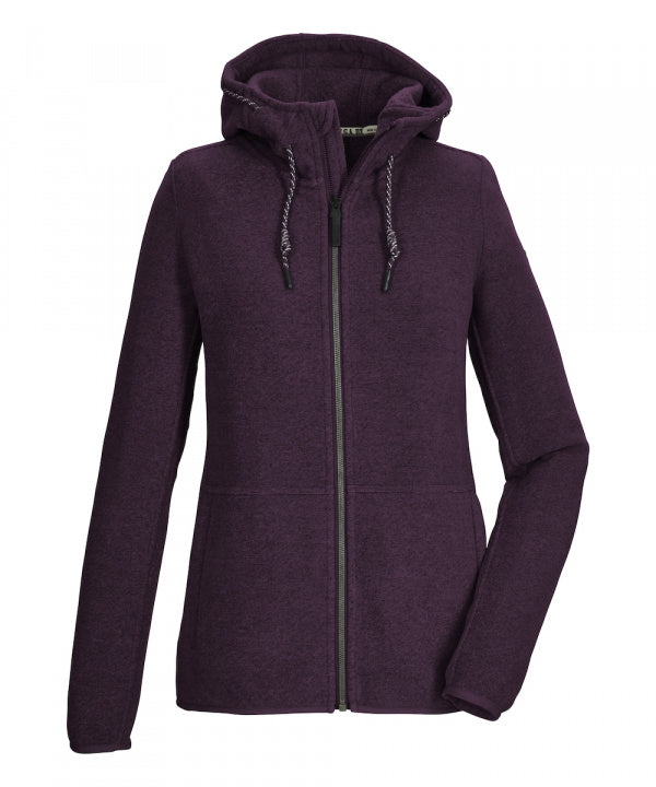 G.I.G.A. DX Strickfleecejacke GW 19 Dunkelorchidee