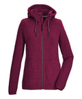 G.I.G.A. DX Strickfleecejacke GW 19 Dunkel himbeere