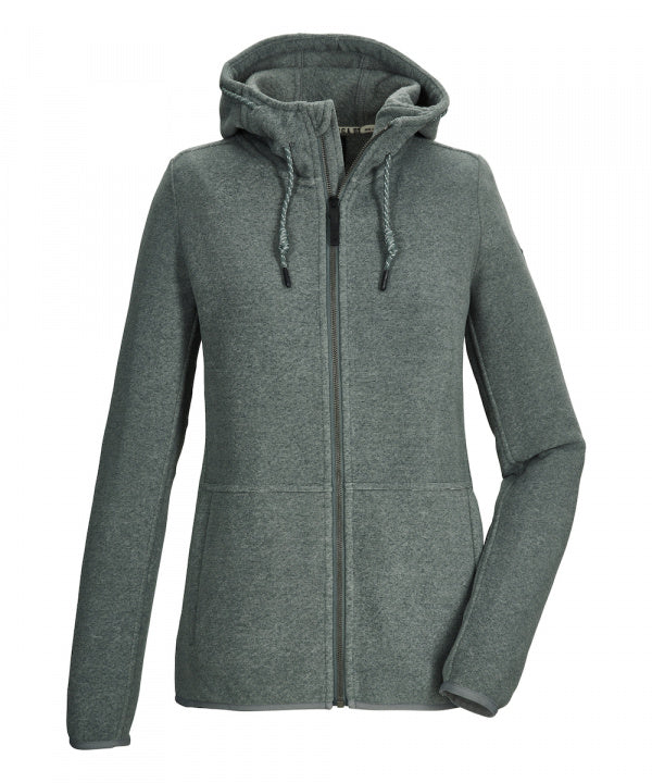 G.I.G.A. DX Strickfleecejacke GW 19 Dunkel aquaverde