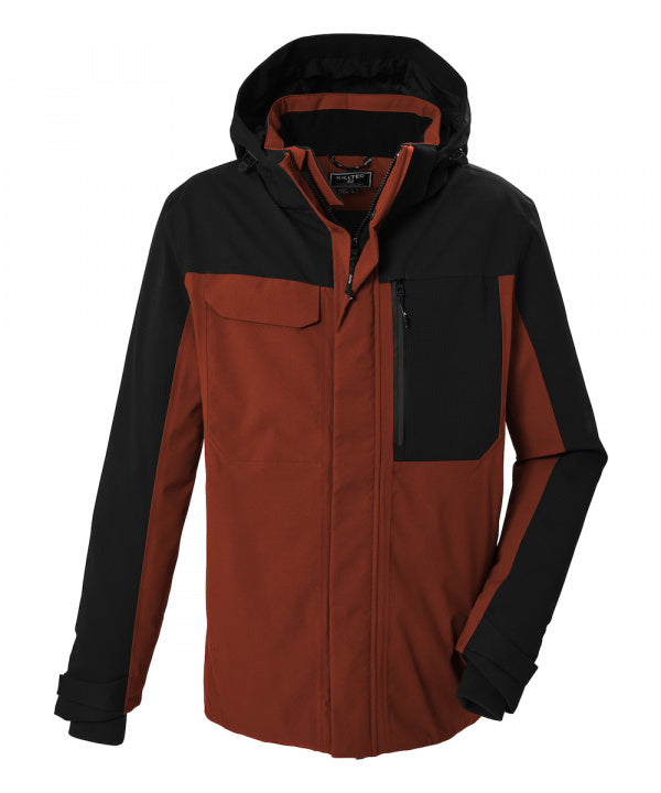 Killtec Funktionsjacke KOW 83 Rostrot