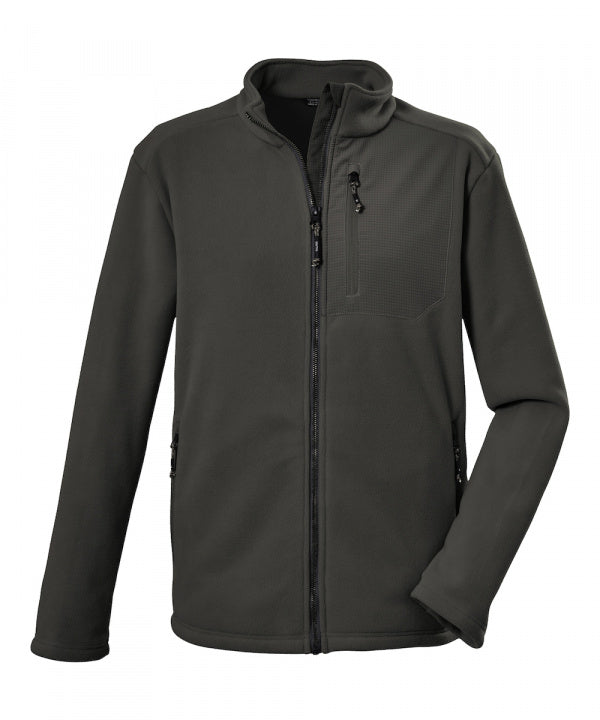 Killtec Fleecejacke KOW 485 Grünanthrazit
