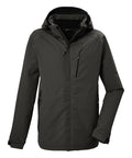 Killtec Funktionsjacke KOW 486 Grünanthrazit