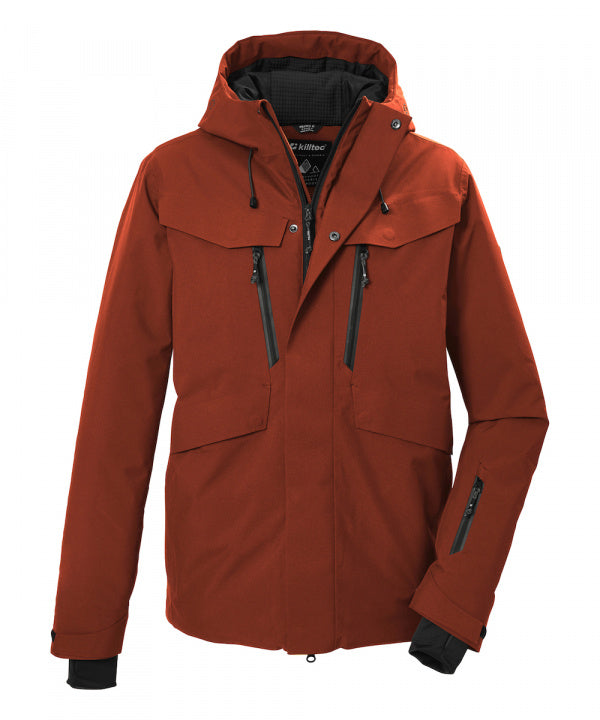 Killtec Skijacke KSW 488 Rostrot